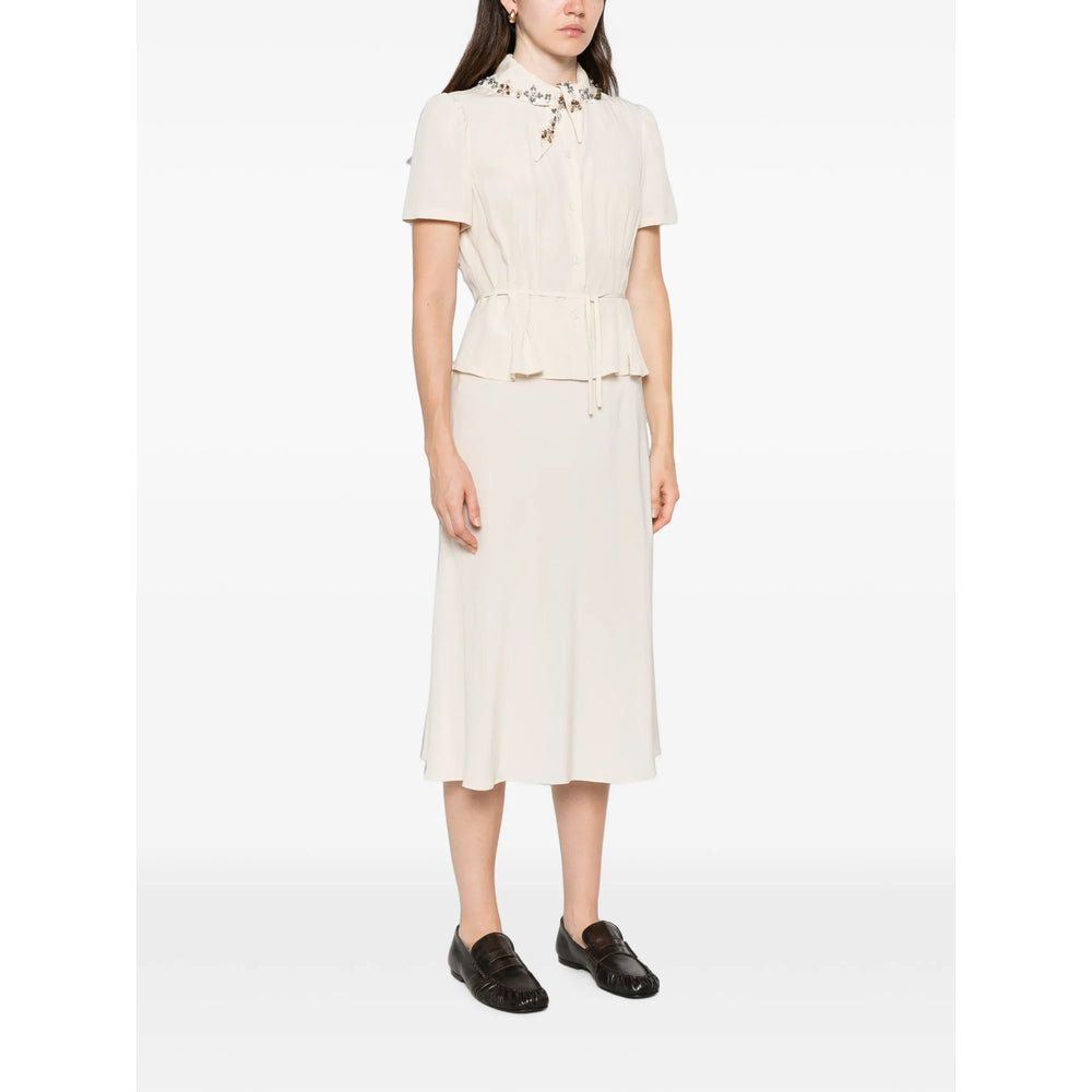 Prada Neutrals Dresses - Day Dresses Women PRADA