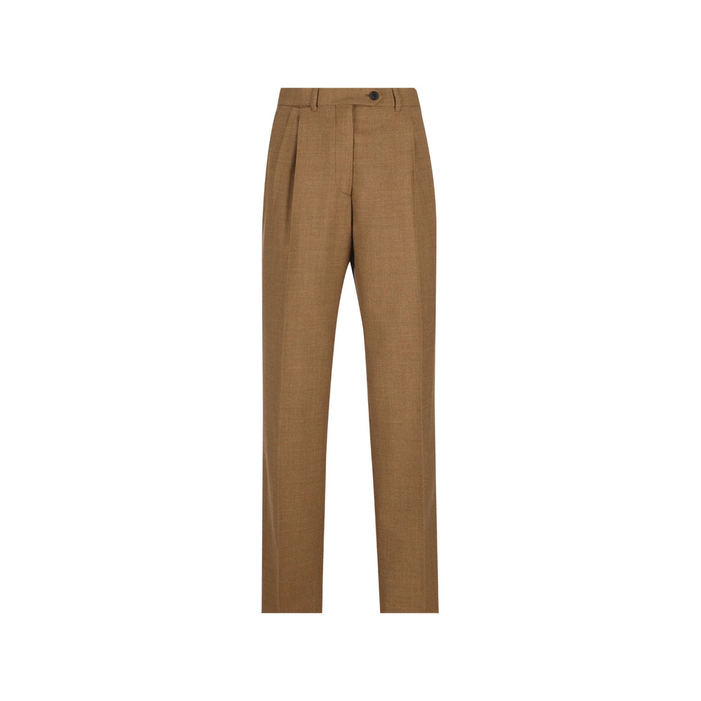 Prada Neutrals Trousers - Tailored Trousers Women PRADA