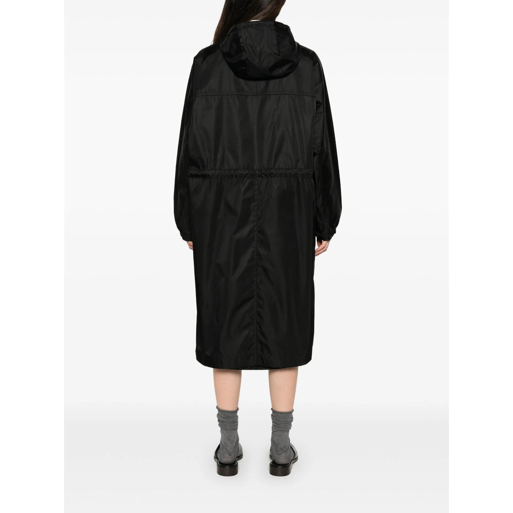 Prada Black Coats - Oversized Coats Women PRADA