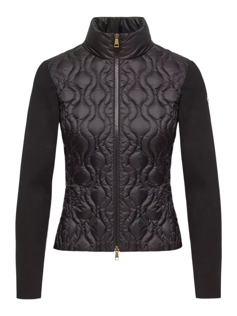 Moncler Women Cotton Padded Cardigan With Zip MONCLER