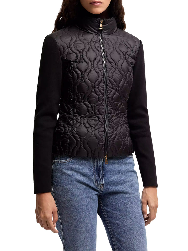 Moncler Women Cotton Padded Cardigan With Zip MONCLER