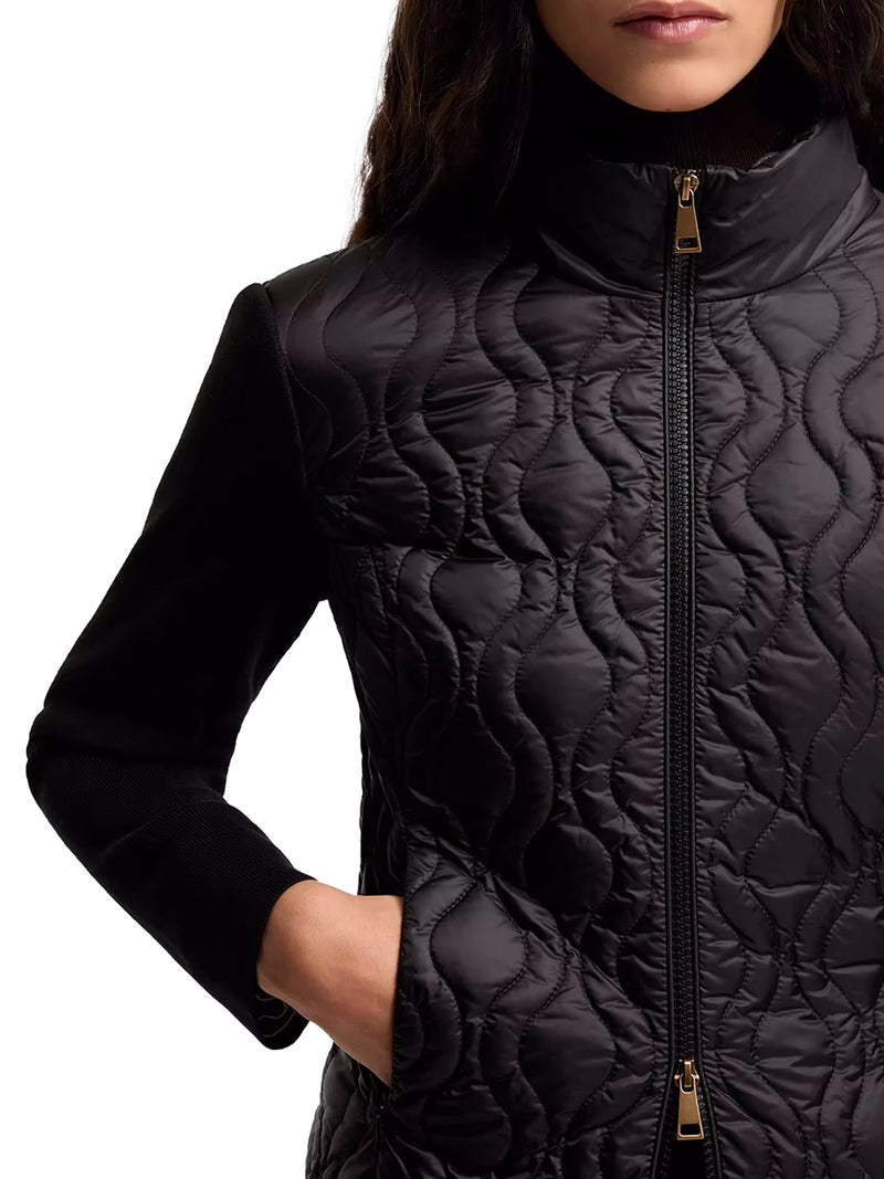 Moncler Women Cotton Padded Cardigan With Zip MONCLER