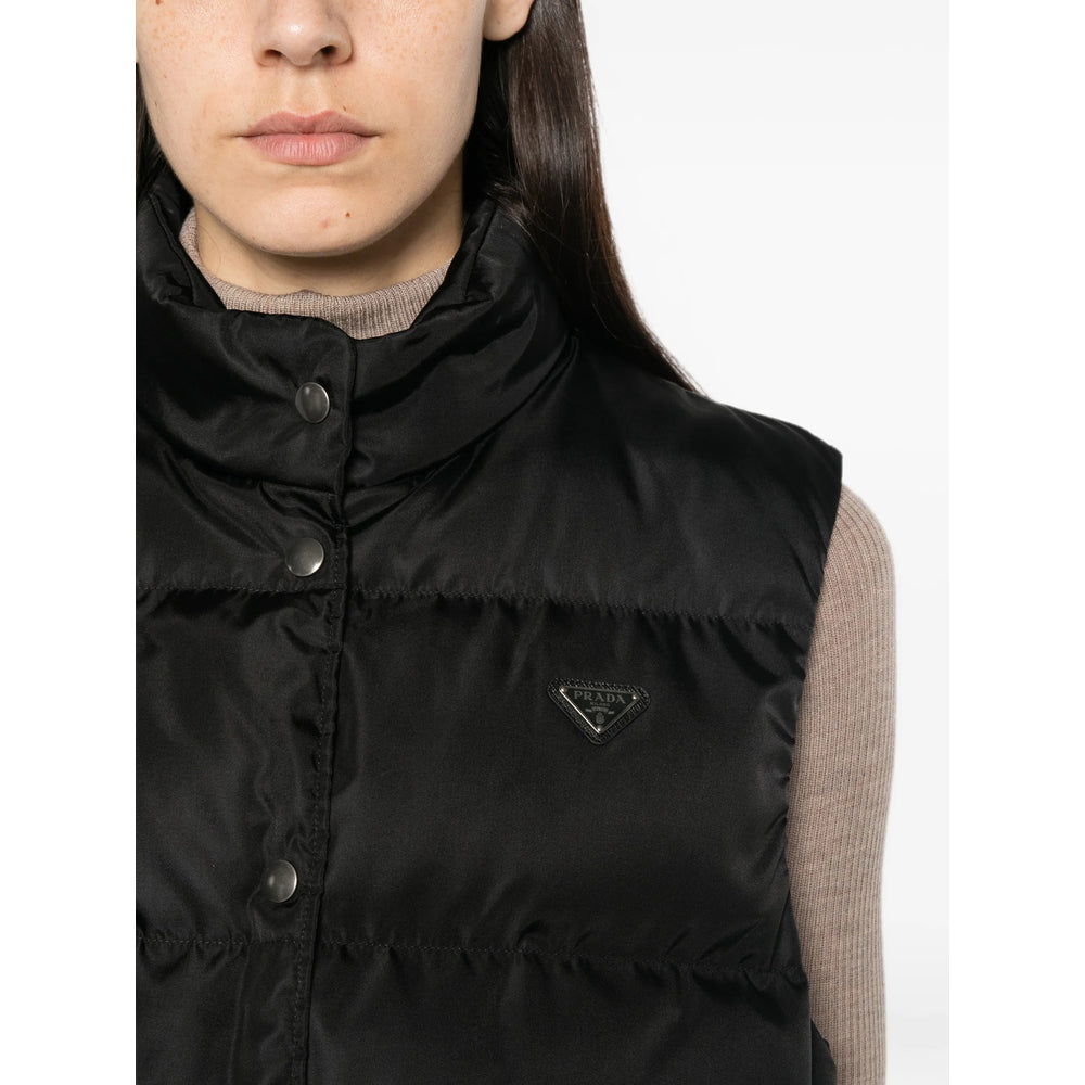 Prada Black Jackets - Waistcoat & Gilets Women PRADA