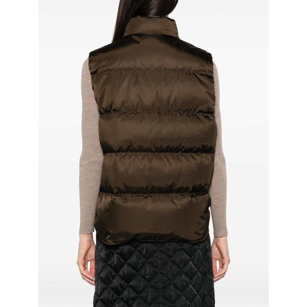 Prada Brown Jackets - Waistcoat & Gilets Women PRADA
