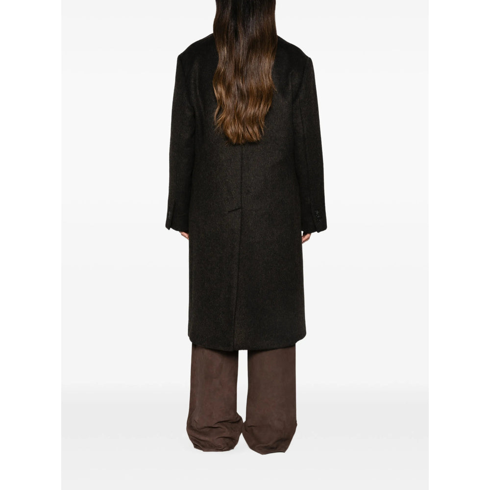Prada Brown Coats - Double Breasted & Peacoats Women PRADA