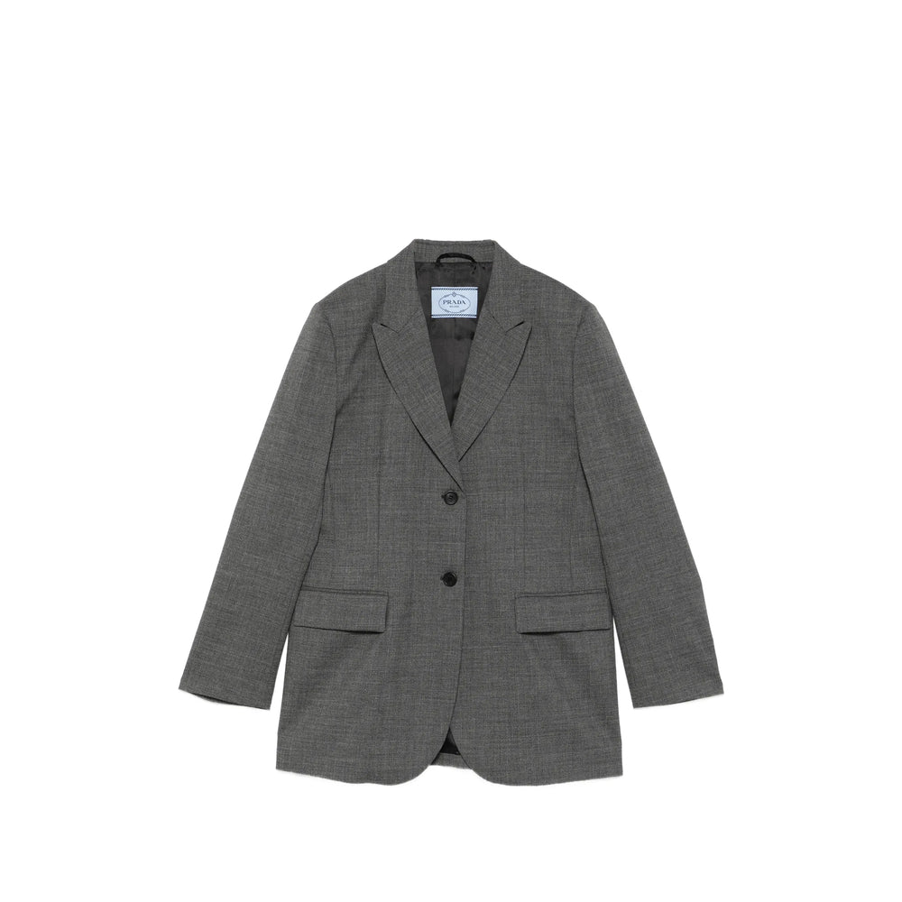 Prada Grey Jackets - Blazers Women PRADA