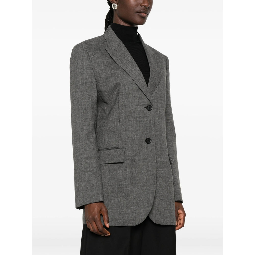 Prada Grey Jackets - Blazers Women PRADA