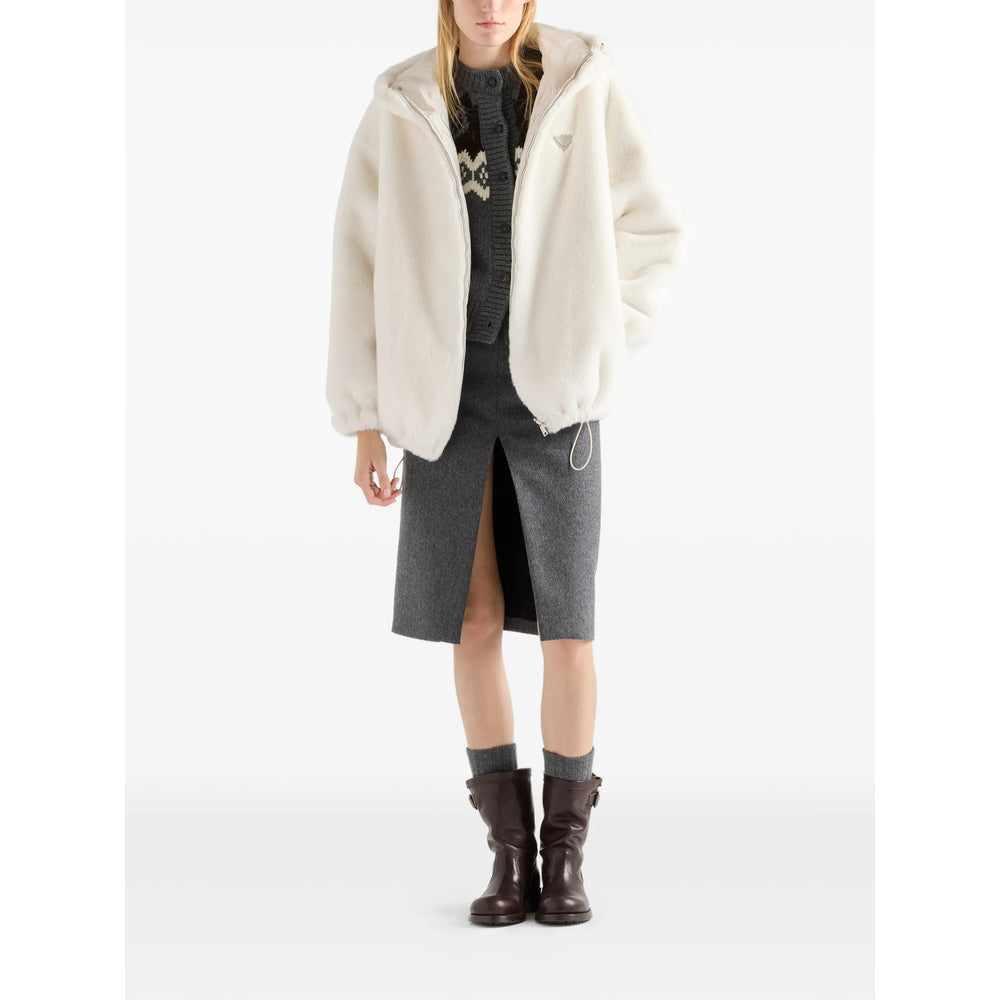 Prada  Jackets - Faux Fur & Shearling Jackets Women PRADA