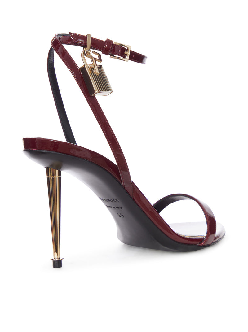 Tom Ford Women High-Heeled Patent Leather Stiletto Sandals TOM FORD