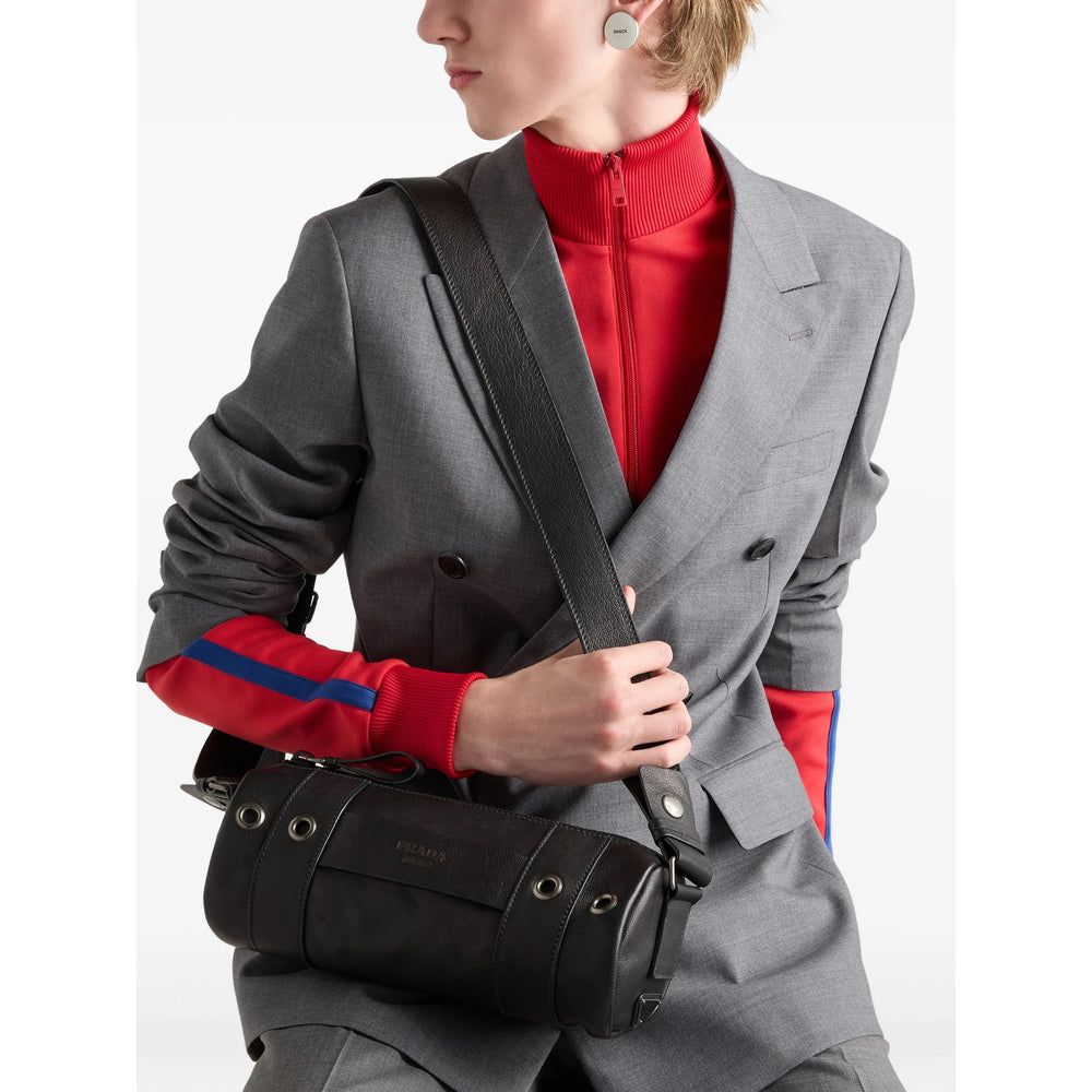 Prada Black Shoulder Bags Men PRADA