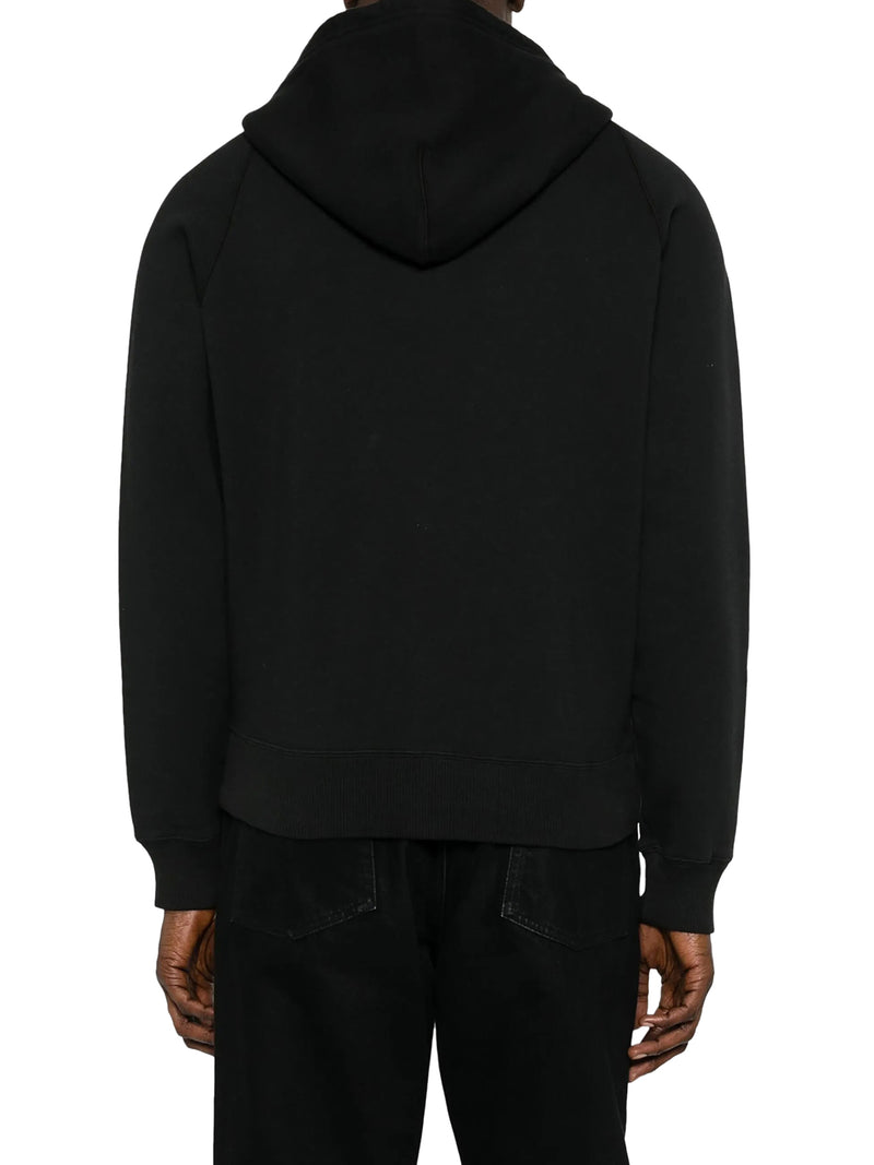 Tom Ford Men Cotton Jersey Sweatshirt With Zip And Hood TOM FORD