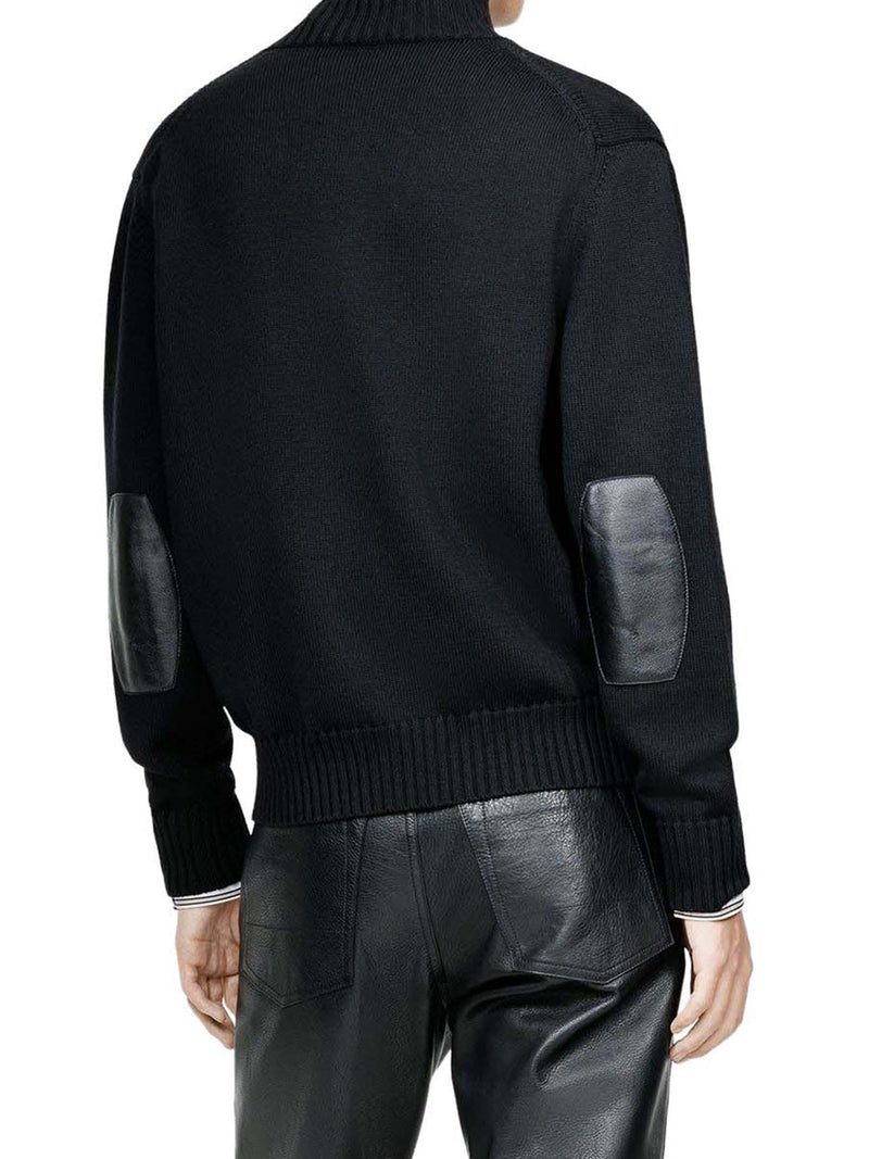 Tom Ford Men Zip-Up Cardigan In Mérinos Wool TOM FORD