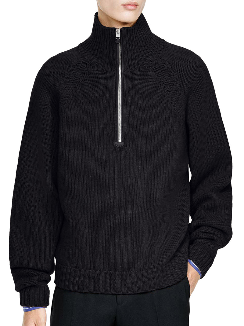 Tom Ford Men Cashmere Wool Half-Zip Sweater TOM FORD