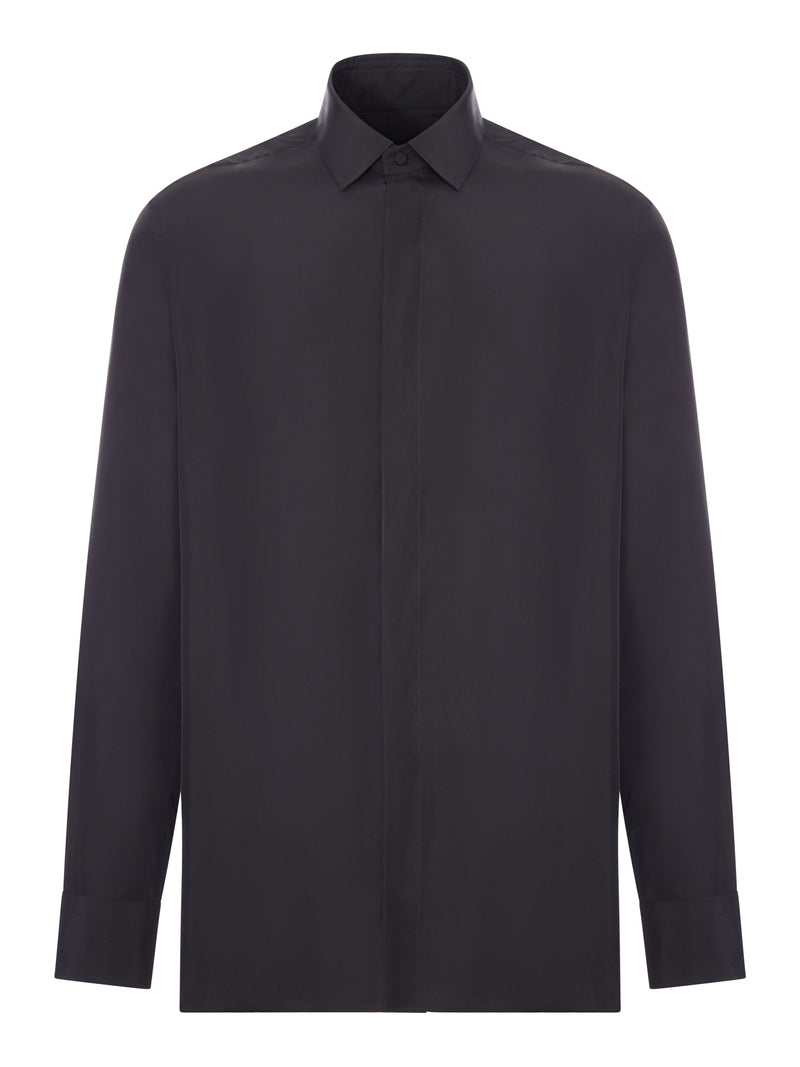 Tom Ford Men Tom Ford Silk Charmeuse Shirt TOM FORD