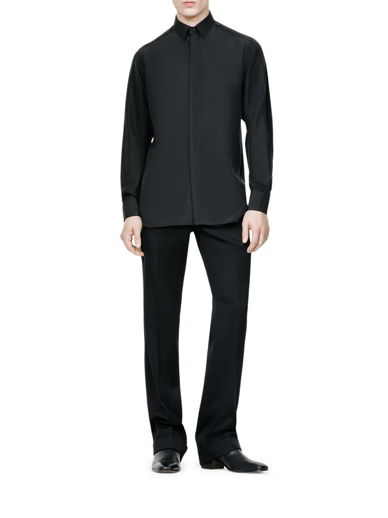 Tom Ford Men Tom Ford Silk Charmeuse Shirt TOM FORD
