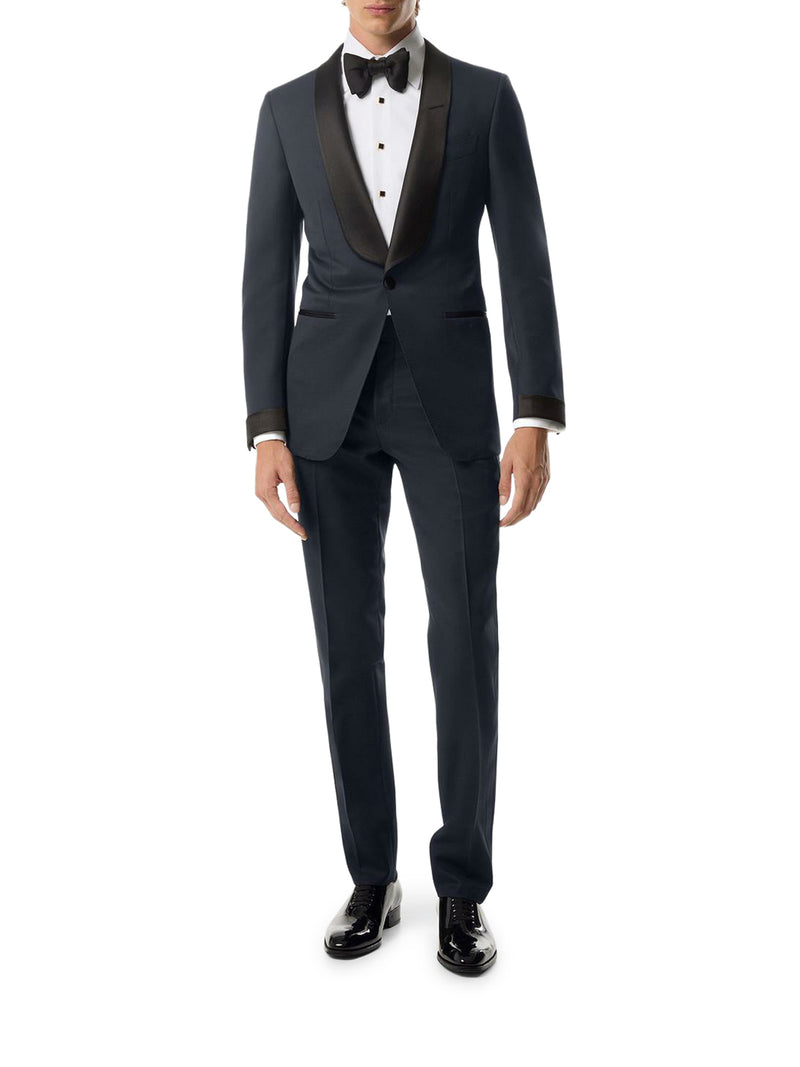 Tom Ford Men Single Breasted Tuxedo With Silk Inserts TOM FORD