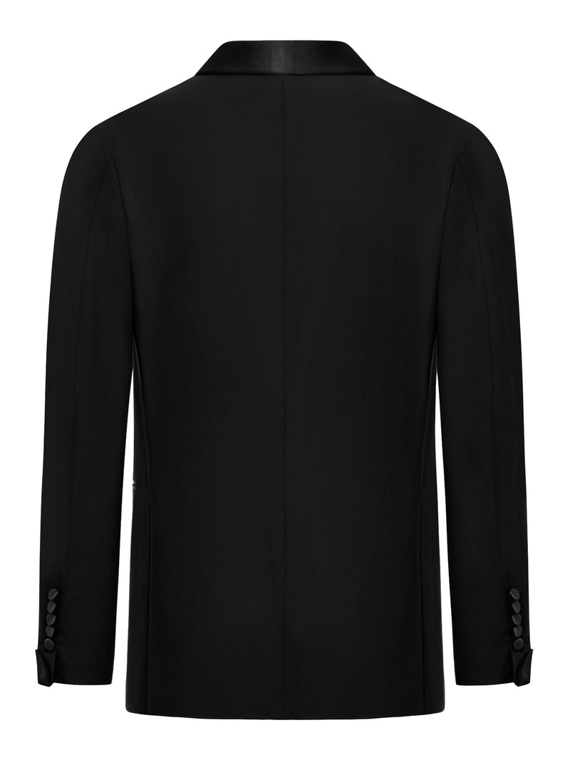 Tom Ford Men Single-Breasted Tuxedo With Silk Inserts TOM FORD