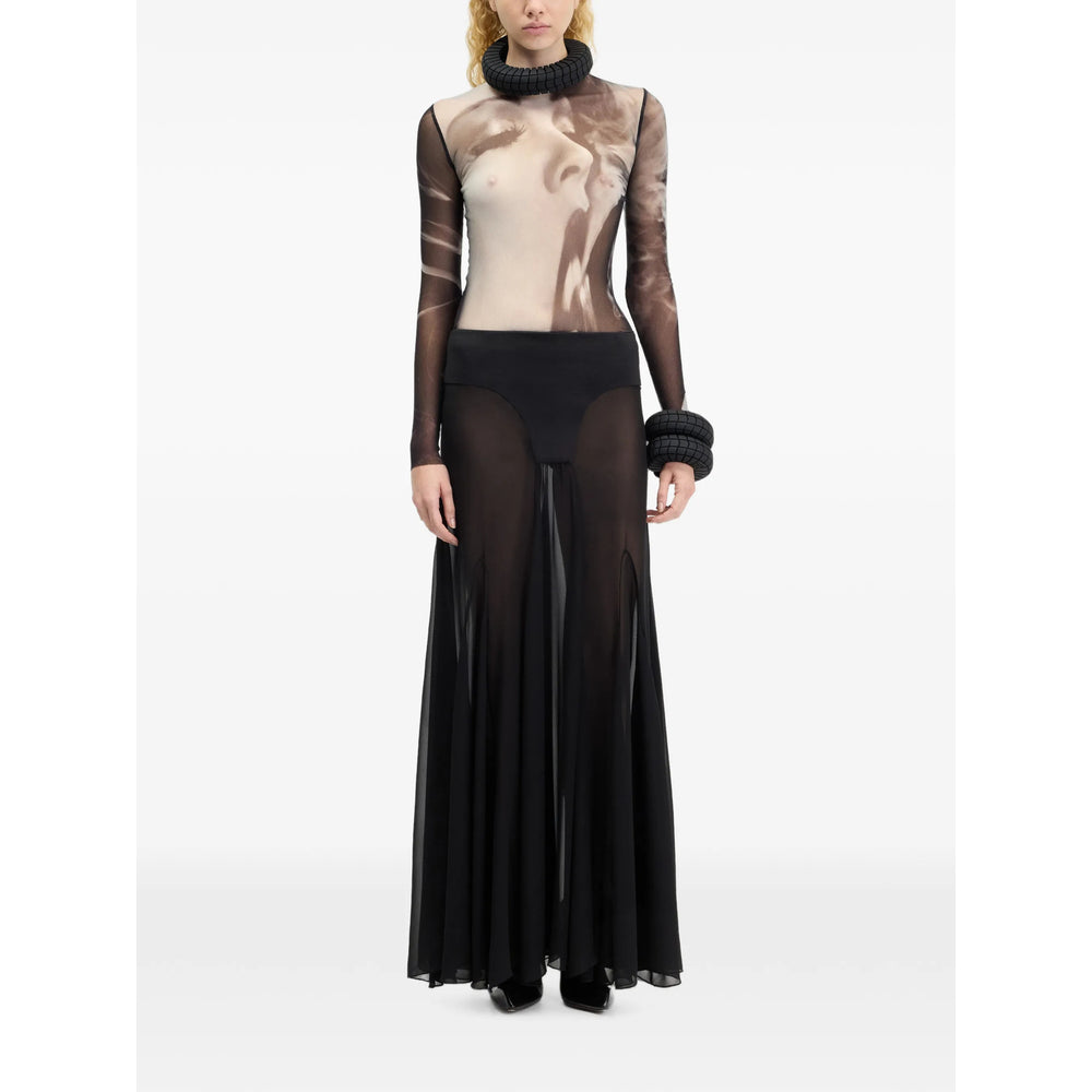 Jean Paul Gaultier Black Tops - T-Shirts & Jerseys Women JEAN PAUL GAULTIER