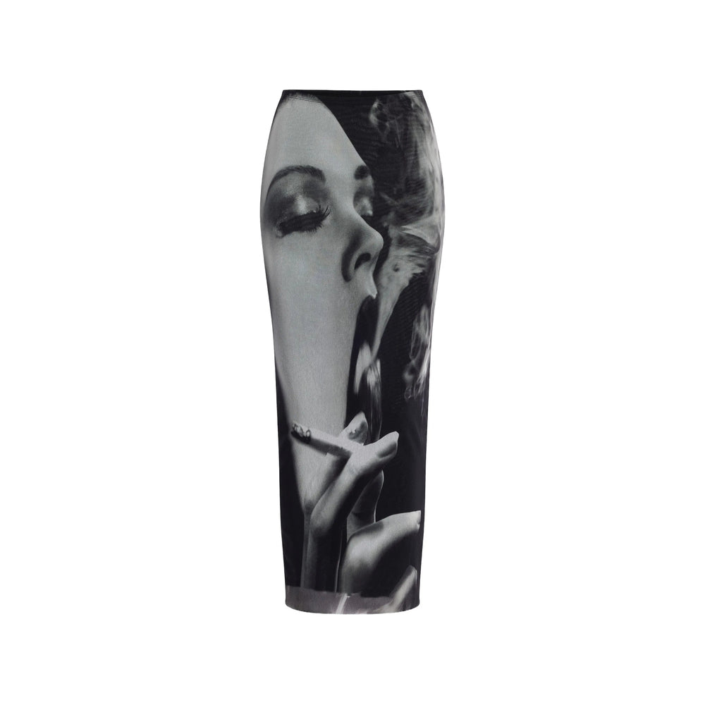 Jean Paul Gaultier Grey Skirts - Straight Skirts Women JEAN PAUL GAULTIER