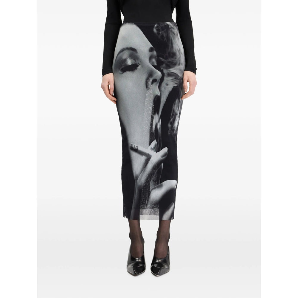 Jean Paul Gaultier Grey Skirts - Straight Skirts Women JEAN PAUL GAULTIER