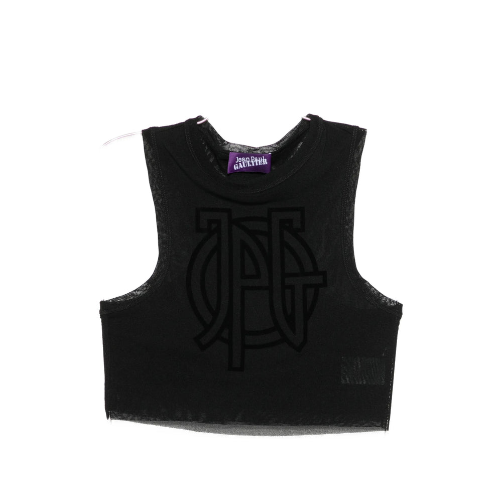 Jean Paul Gaultier Black Tops - Vests & Tank Tops Women JEAN PAUL GAULTIER
