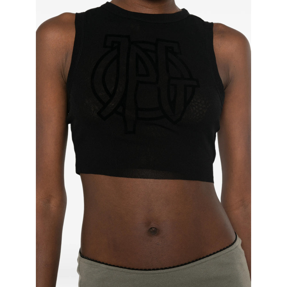 Jean Paul Gaultier Black Tops - Vests & Tank Tops Women JEAN PAUL GAULTIER