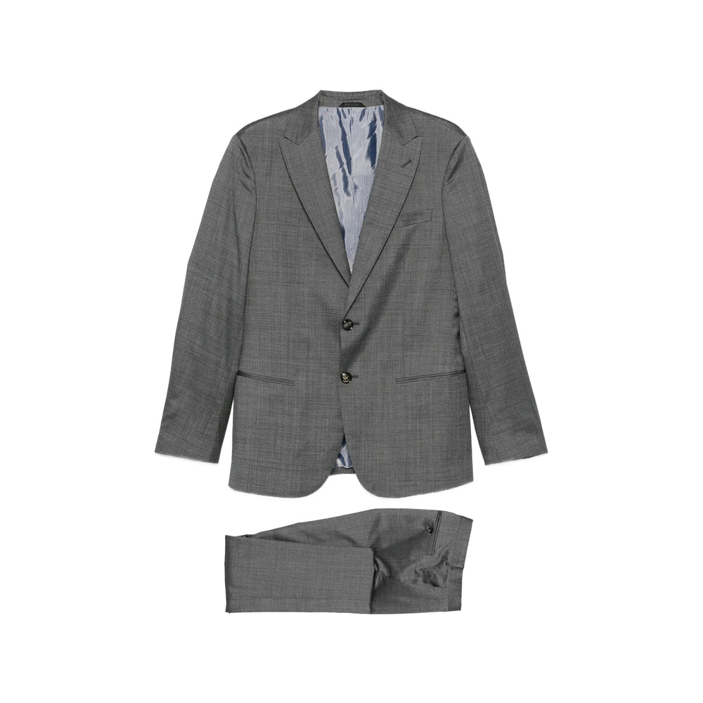 Giorgio Armani Grey Suits - Single Breasted Suits Men GIORGIO ARMANI