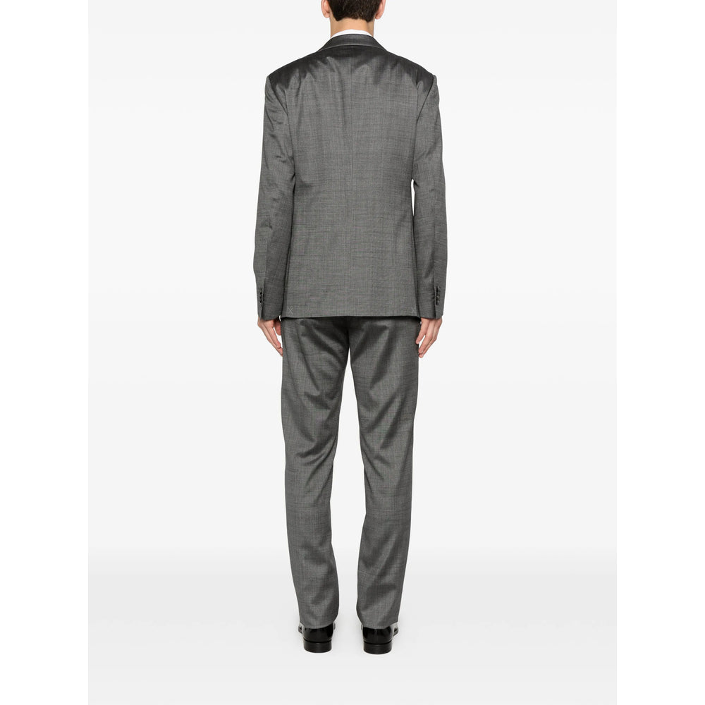 Giorgio Armani Grey Suits - Single Breasted Suits Men GIORGIO ARMANI