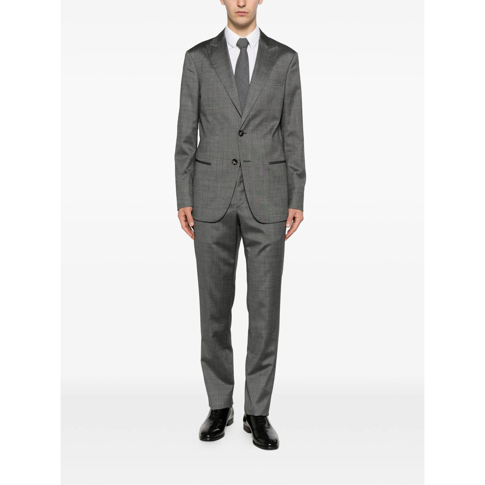 Giorgio Armani Grey Suits - Single Breasted Suits Men GIORGIO ARMANI