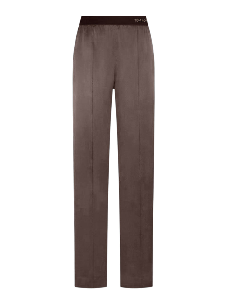 Tom Ford Women Peach-Feel Silk Satin Pj Pants TOM FORD