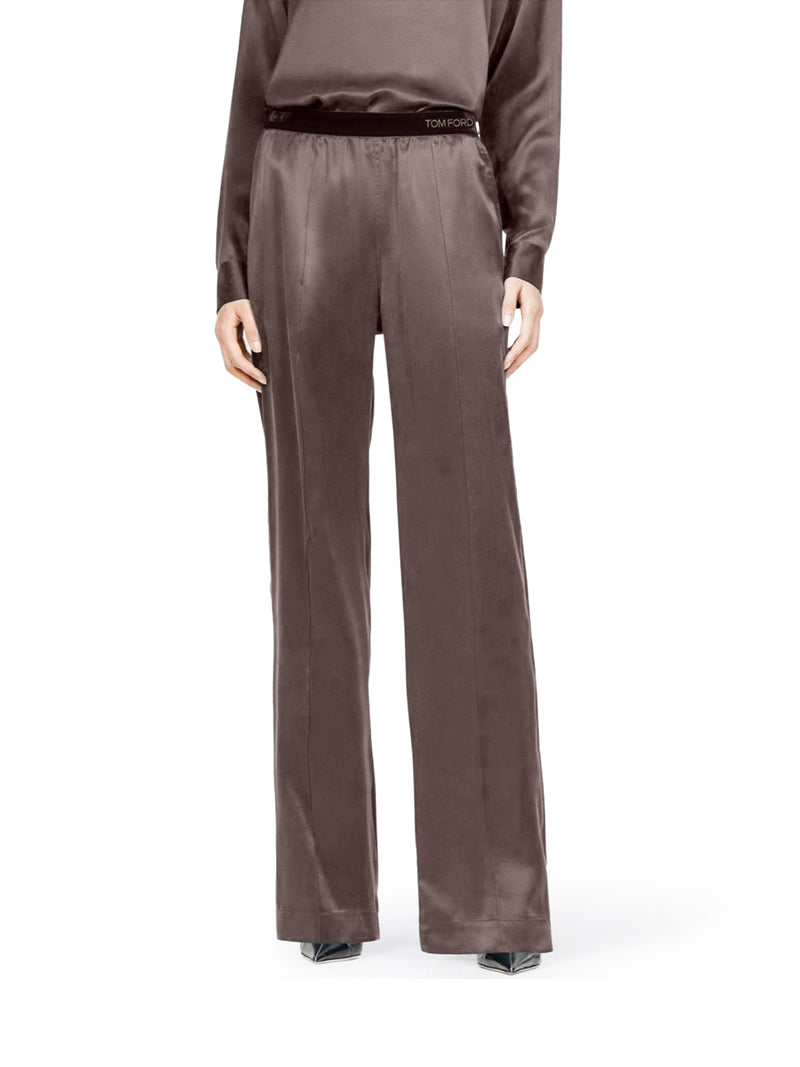 Tom Ford Women Peach-Feel Silk Satin Pj Pants TOM FORD