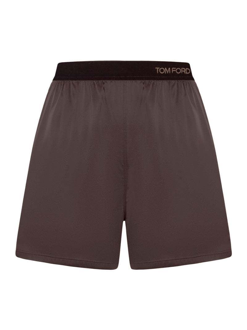 Tom Ford Women Silk Satin Shorts TOM FORD