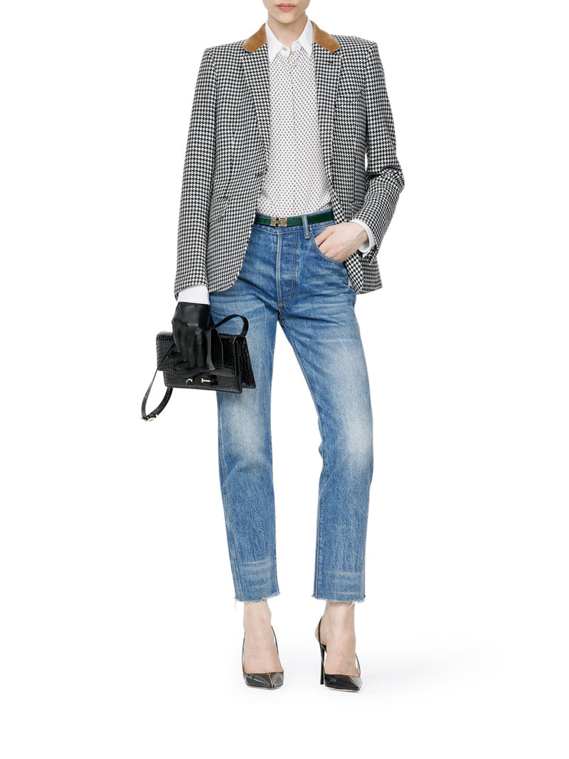 Tom Ford Women Silk Crêpe De Chine Shirt With Diamond Print TOM FORD