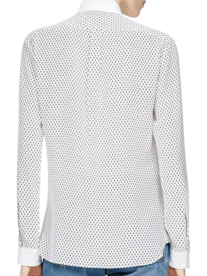 Tom Ford Women Silk Crêpe De Chine Shirt With Diamond Print TOM FORD