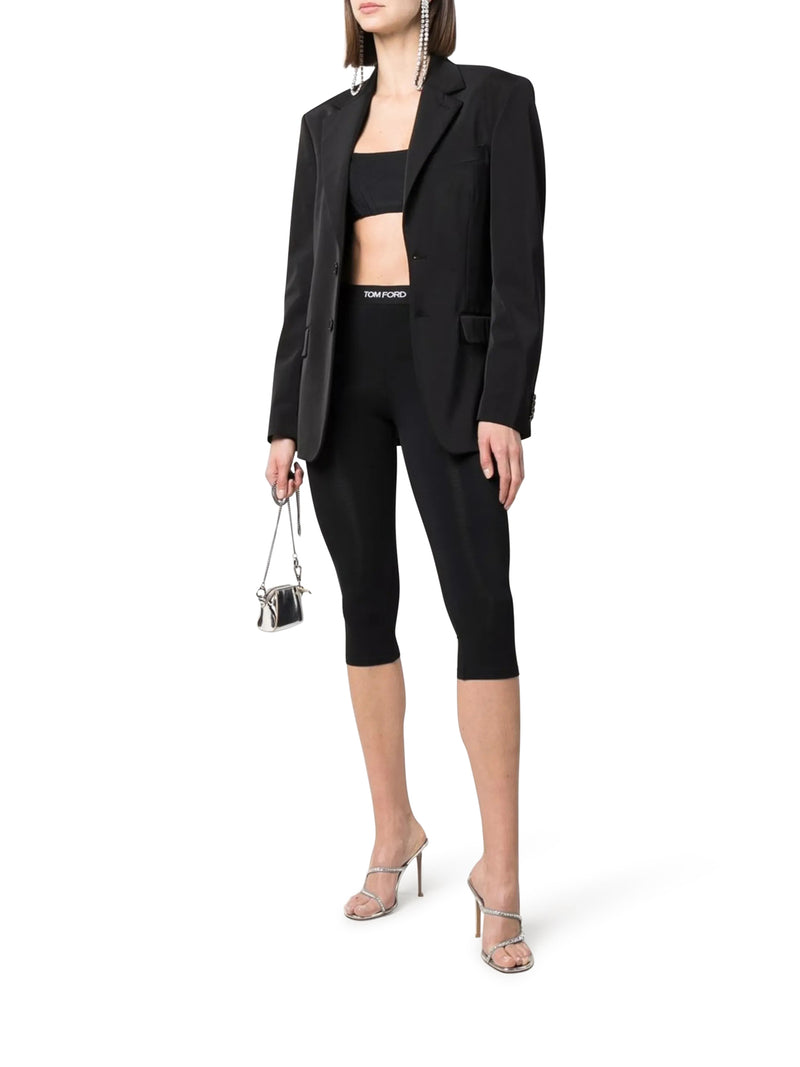 Tom Ford Women Cropped Leggings With Logo TOM FORD