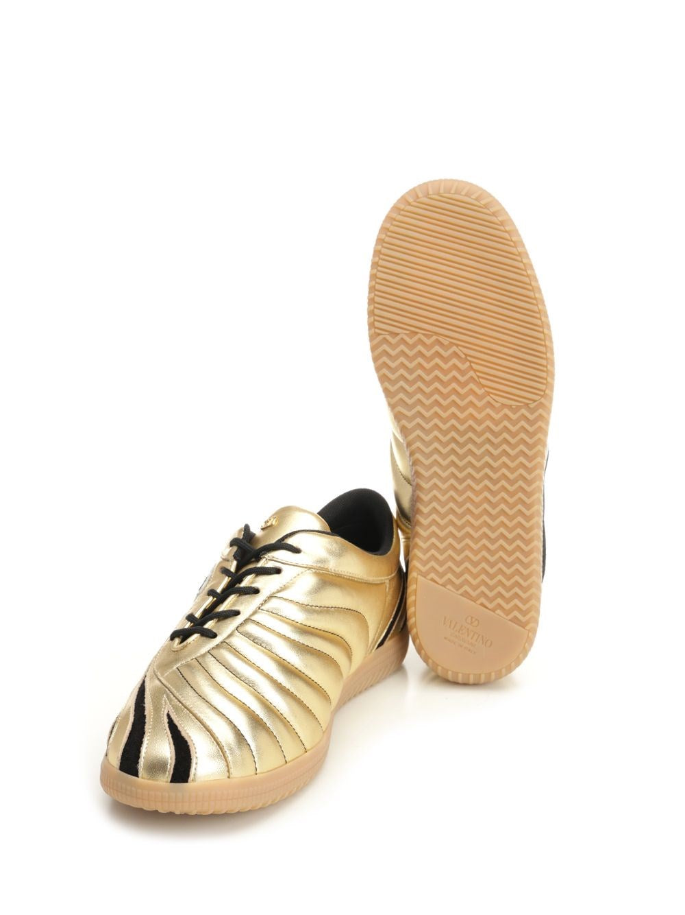 Valentino Garavani Men Kicky Sneaker In Laminated Nappa VALENTINO GARAVANI