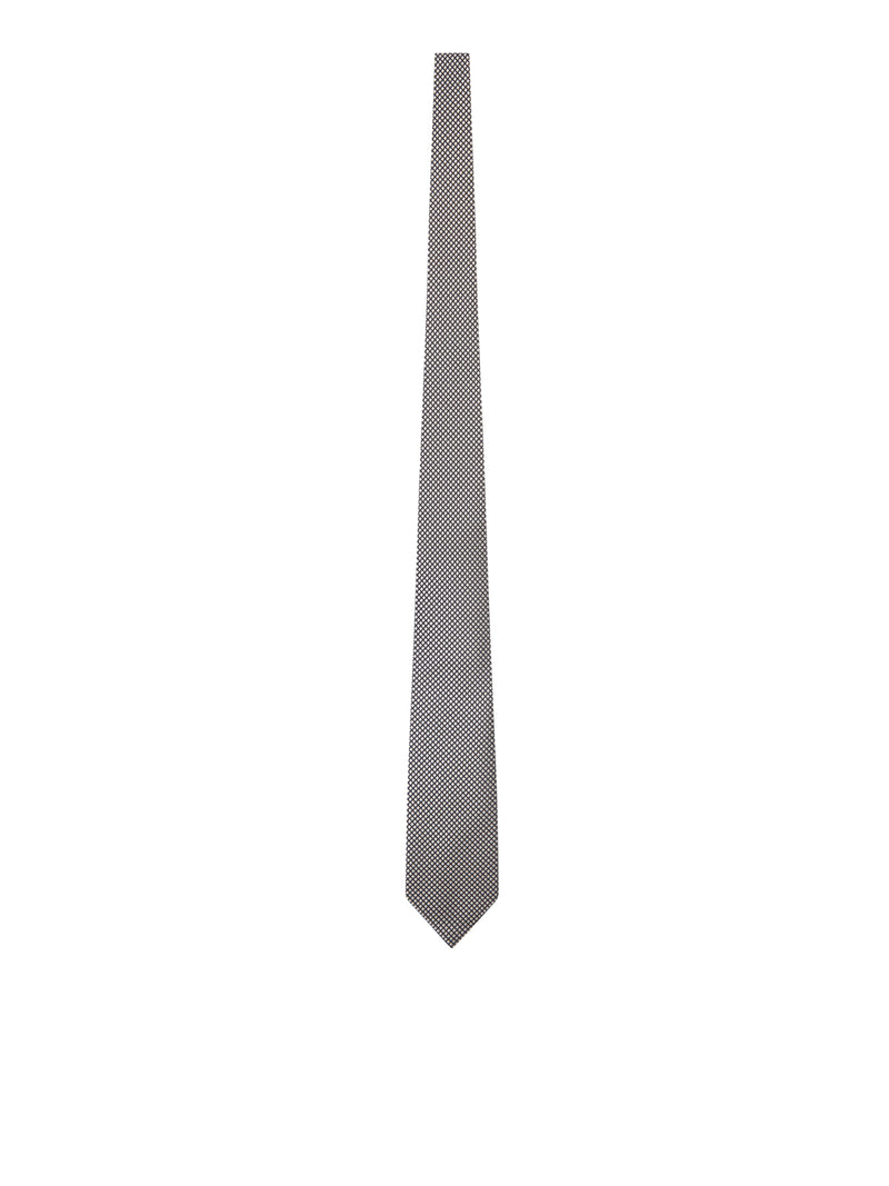 Tom Ford Men Silk Tie With Geometric Pattern TOM FORD