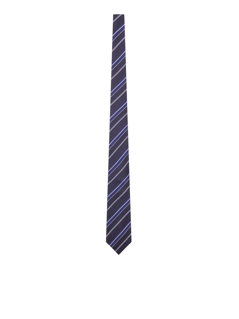 Tom Ford Men Silk Tie With Diagonal Stripes TOM FORD