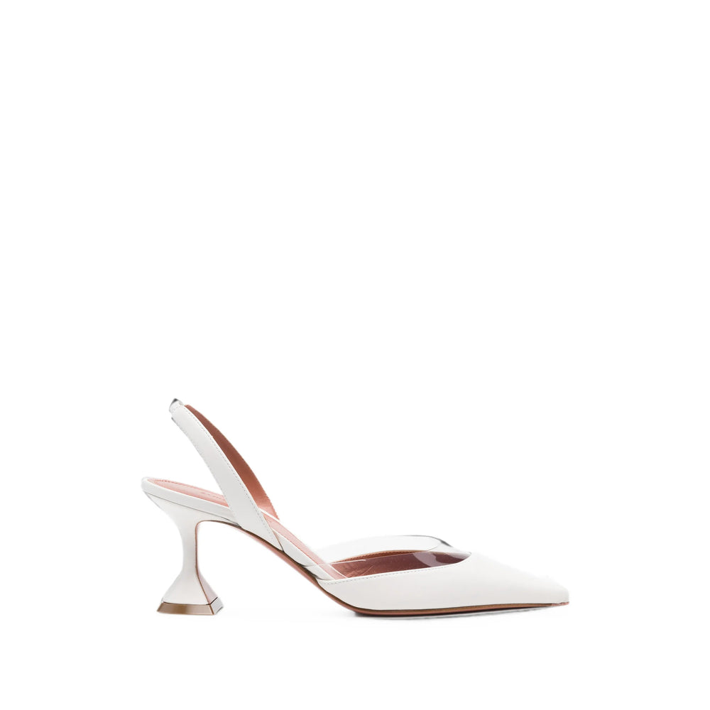 Amina Muaddi White Shoes Women AMINA MUADDI
