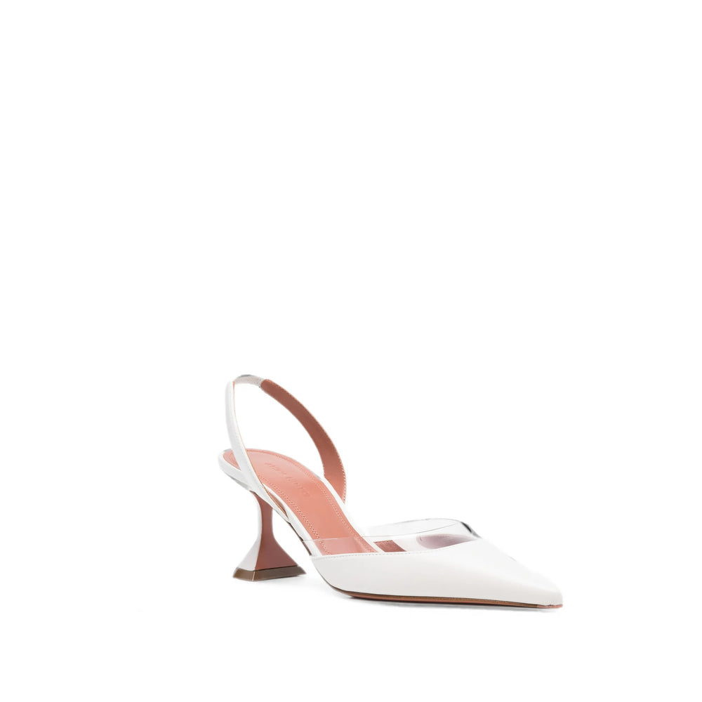 Amina Muaddi White Shoes Women AMINA MUADDI