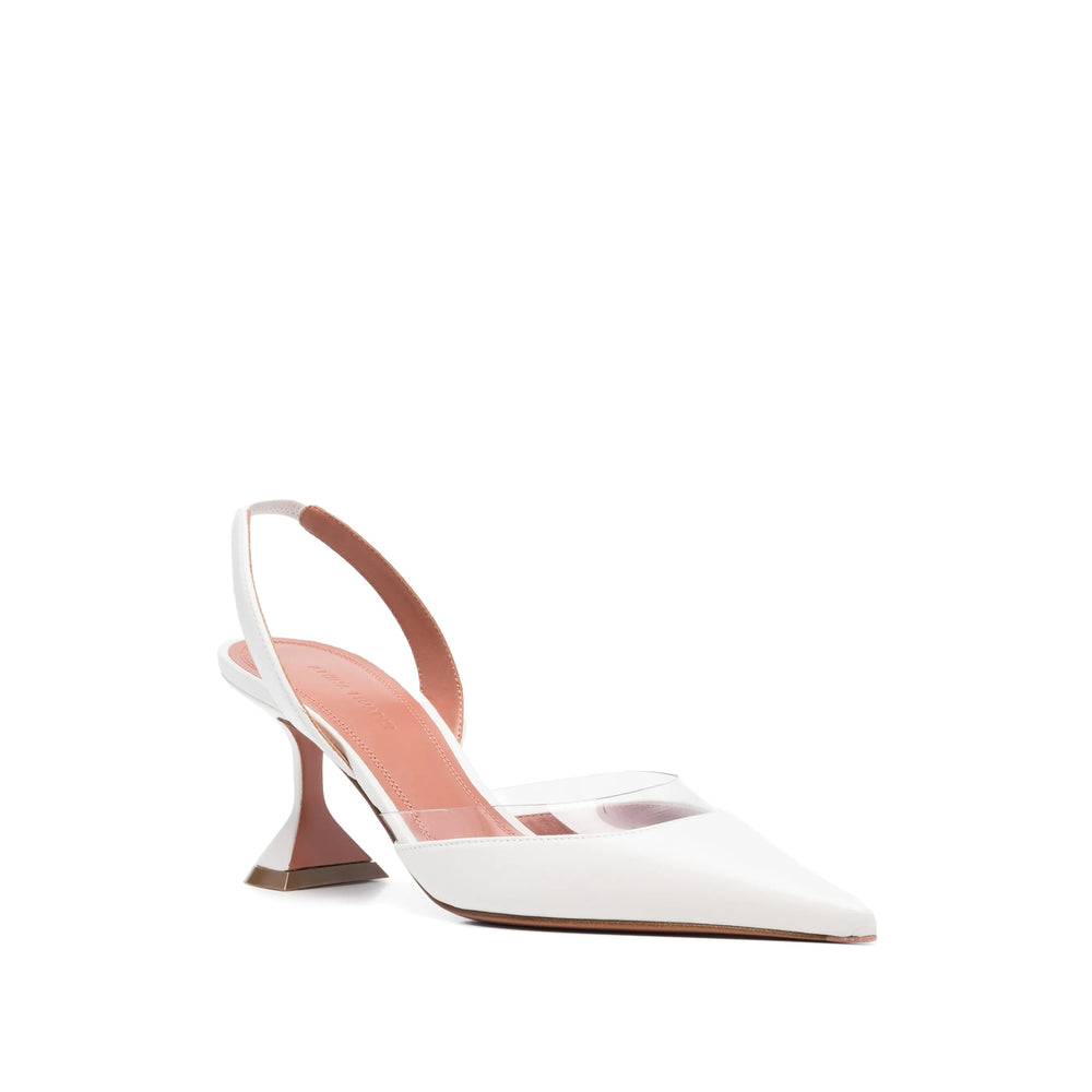 Amina Muaddi White Shoes Women AMINA MUADDI