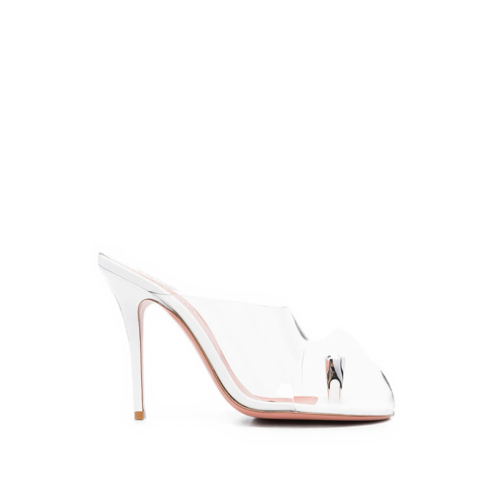 Amina Muaddi White Shoes Women AMINA MUADDI