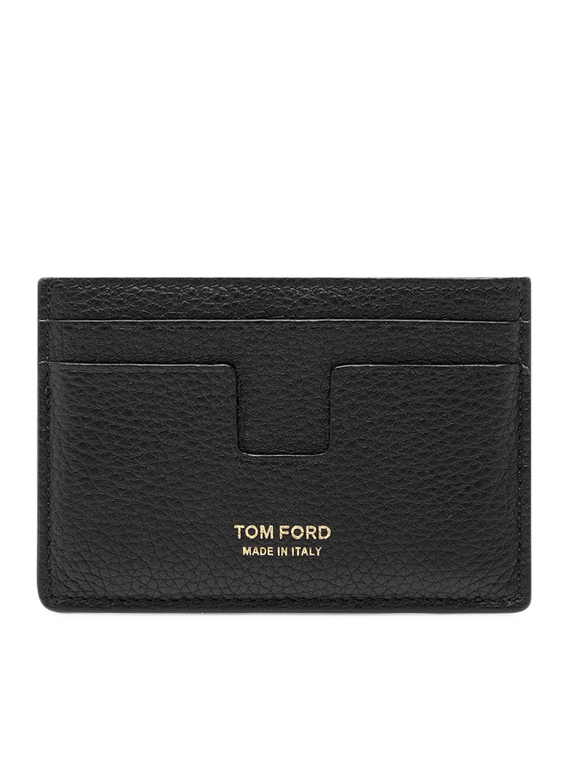 Tom Ford Men Classic Full-Grain Leather Card Holder TOM FORD