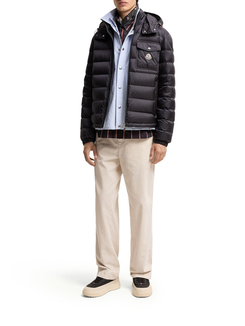 Moncler Men Piumino Corto Verith Con Cappuccio MONCLER