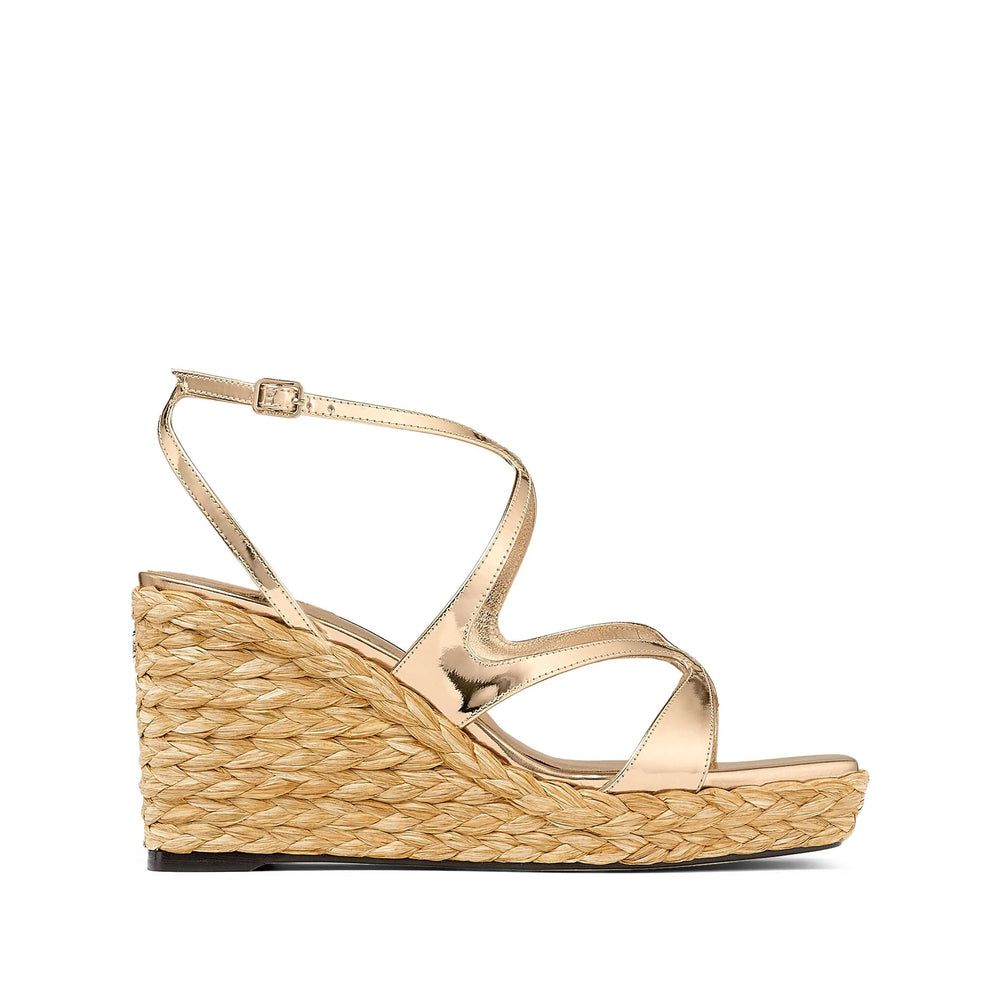 Jimmy Choo Gold Espadrilles Women JIMMY CHOO