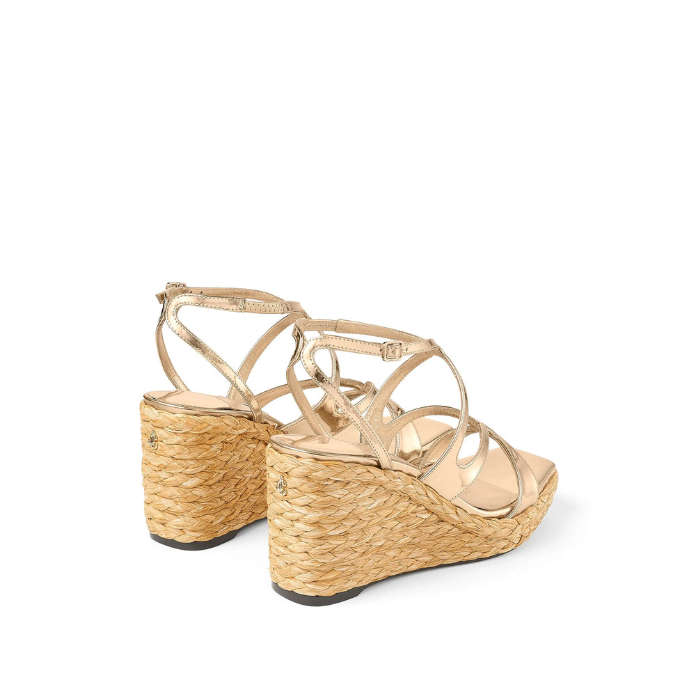 Jimmy Choo Gold Espadrilles Women JIMMY CHOO