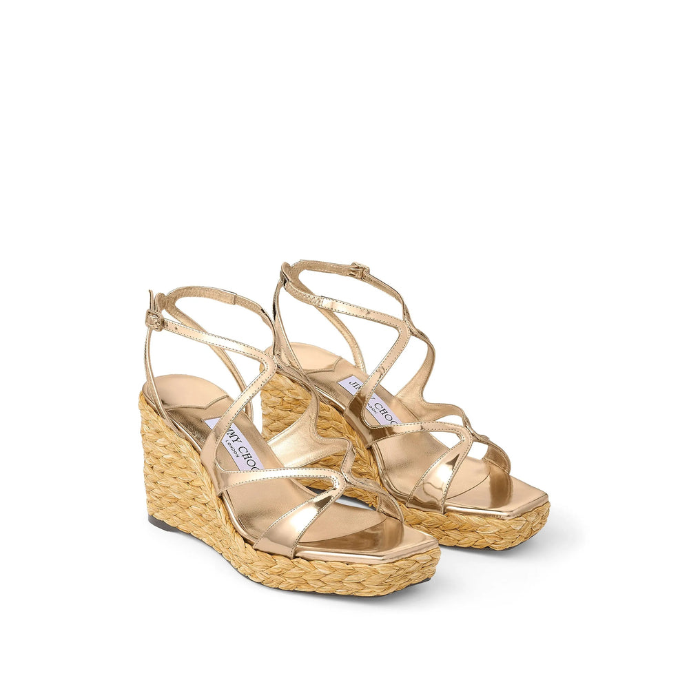 Jimmy Choo Gold Espadrilles Women JIMMY CHOO