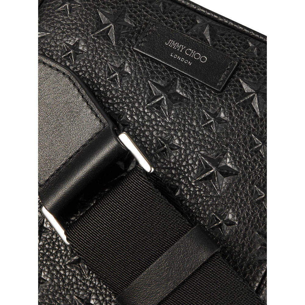 Jimmy Choo Black Messenger Bags Men JIMMY CHOO