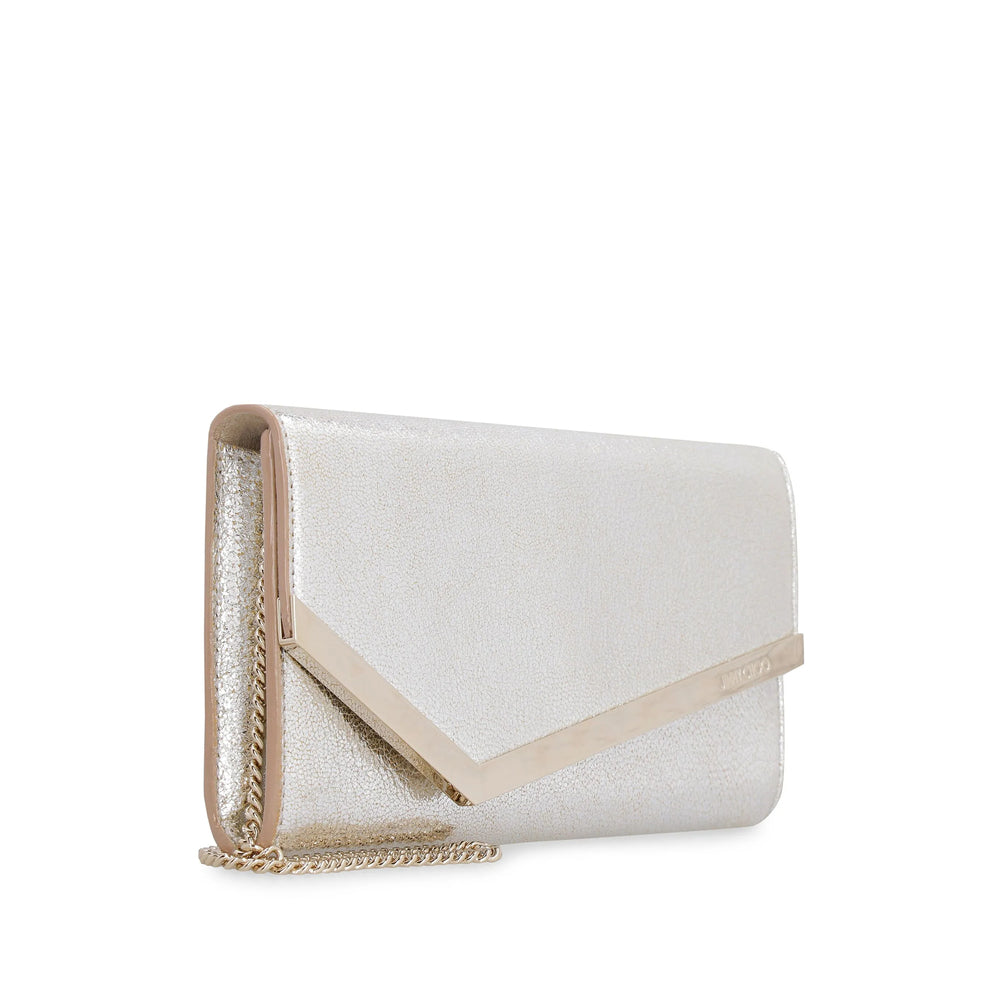 Jimmy Choo Silver Clutch Bags Women JIMMY CHOO