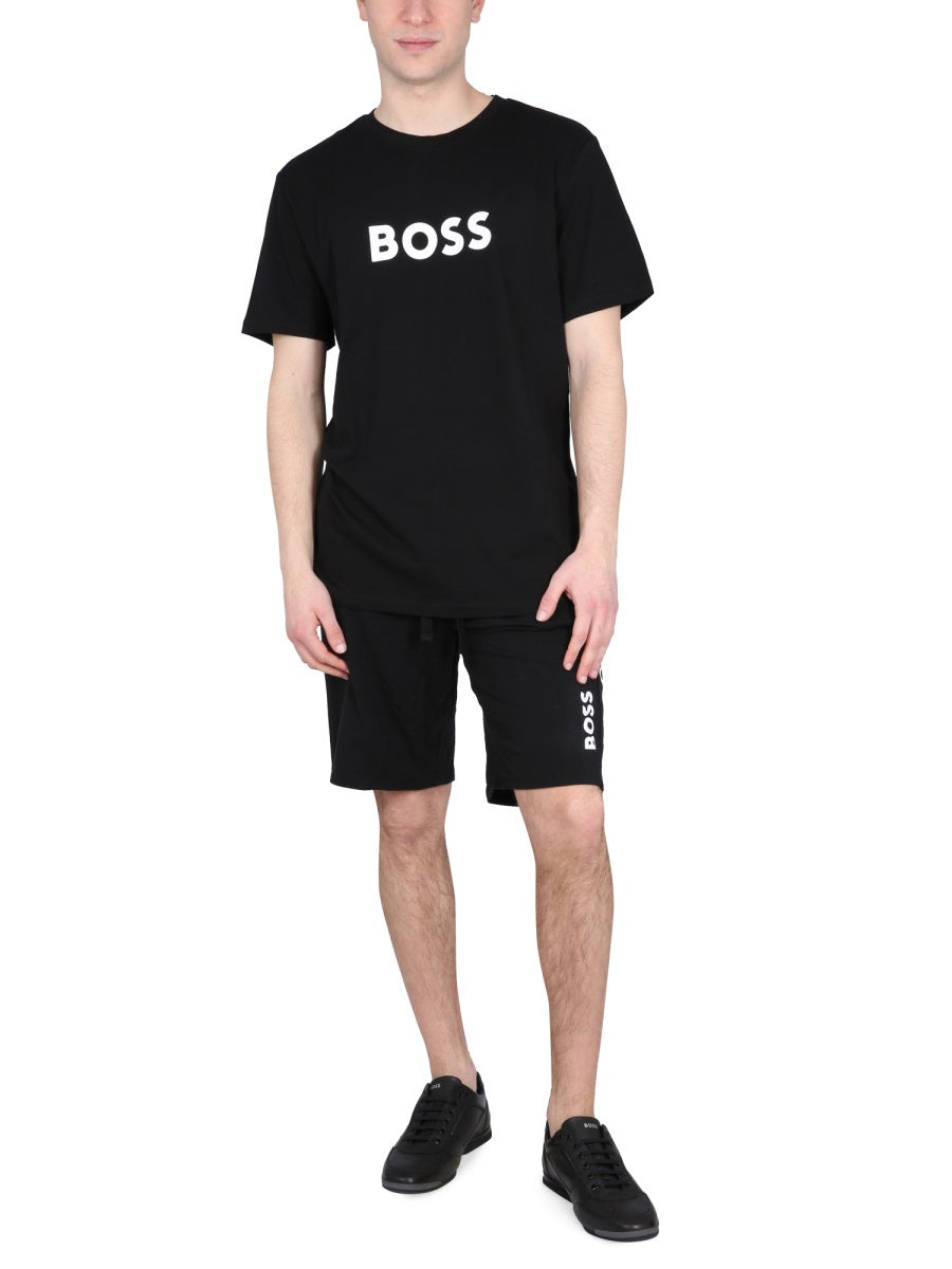 Boss Men T-Shirt Con Stampa Logo BOSS